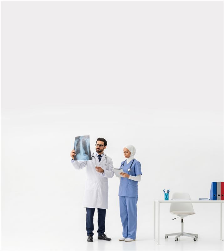 make the doctor hold xray