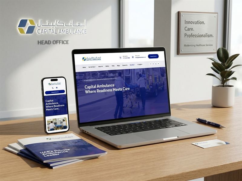 Corporate Website Mockup